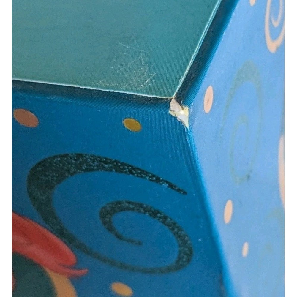 Vtg 80s Little Mermaid Musical Jewelry Box Disney Parks Ariel Under The Sea 1988 - Picture 11 of 16